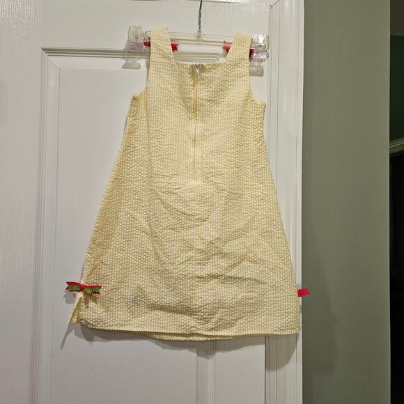 Bonnie Jean Girl's‎ Size 6 Yellow Embroidered Fruit Summer Dress - Picture 6 of 6